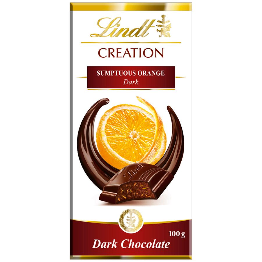 Шоколад Lindt Excellence апельсин темный шоколад