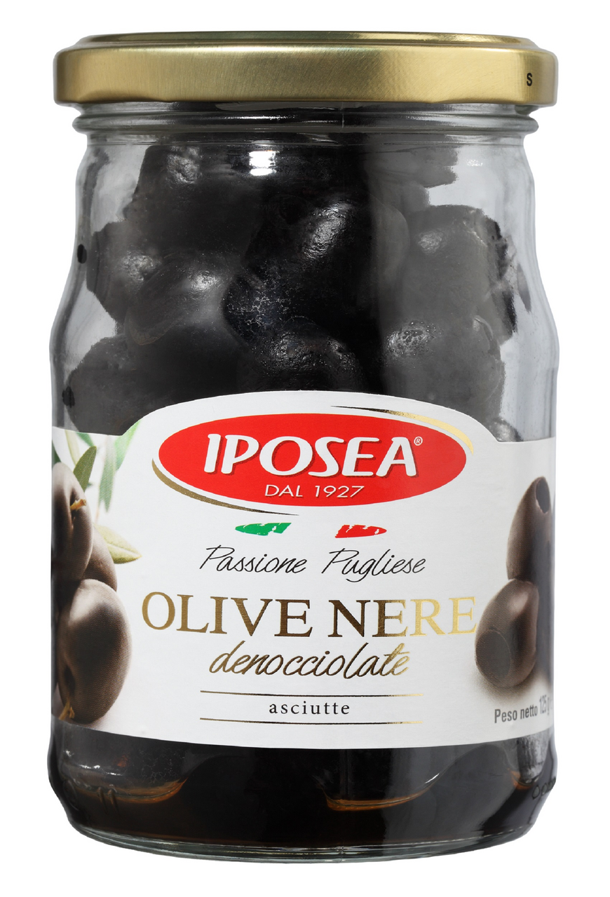 Маслины Iposea без жидкости без косточки, 125г