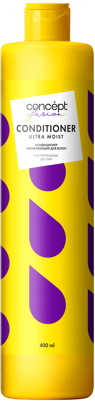 Кондиционер Fusion Concept Ultra Moistr увлажняющий, 400мл