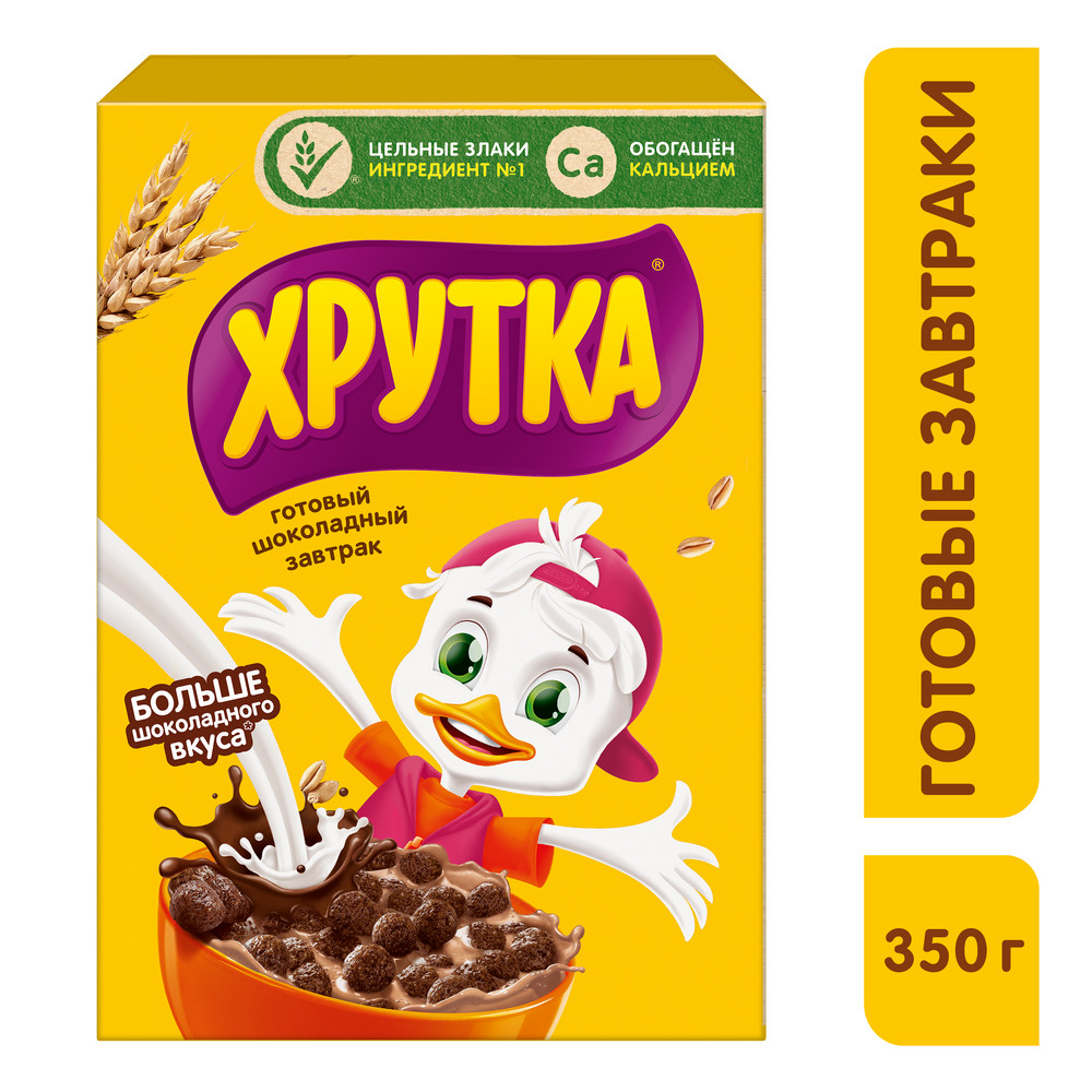 Завтрак готовый Хрутка Шоколадный, 350г