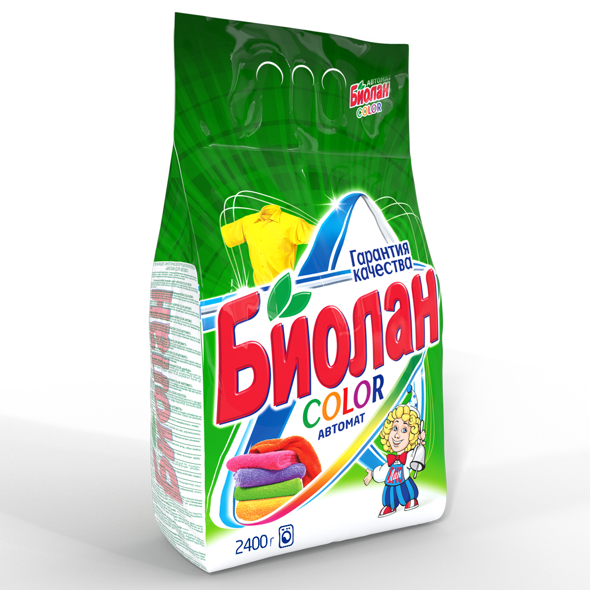 Стиральный порошок Биолан Color автомат, 2.4кг