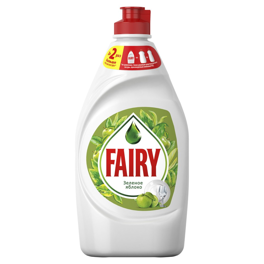 Средство для мытья посуды Fairy Зеленое яблоко 450 мл