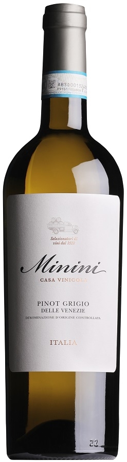 Вино Minini Pinot Grigio Veneto IGT белое сухое 12% 0,75 л