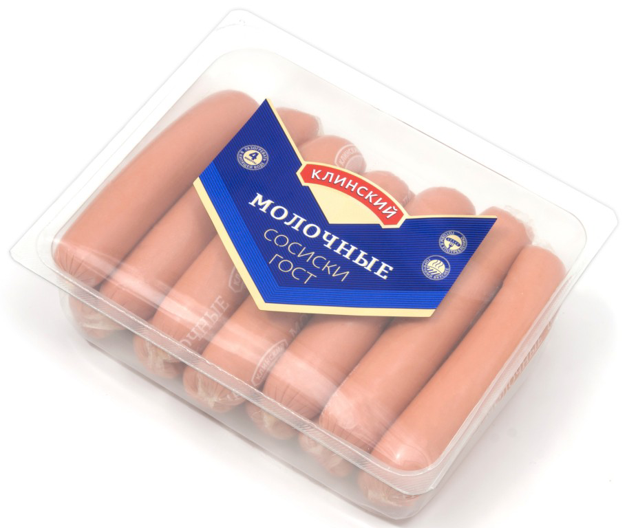 Сосиски Клинские молочные ~0,8-1кг