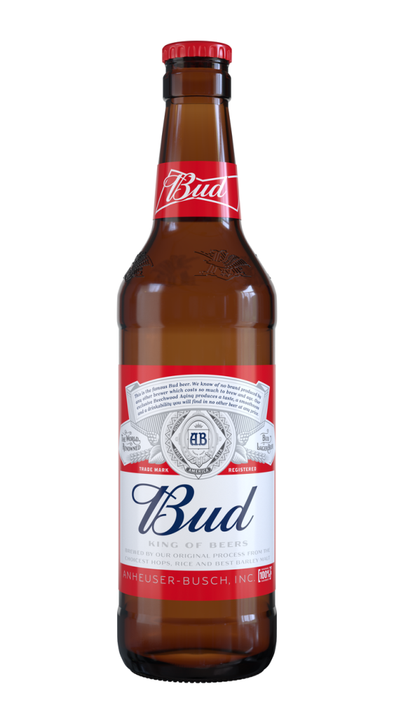Пиво Bud светлое, 0.44л x 20 шт