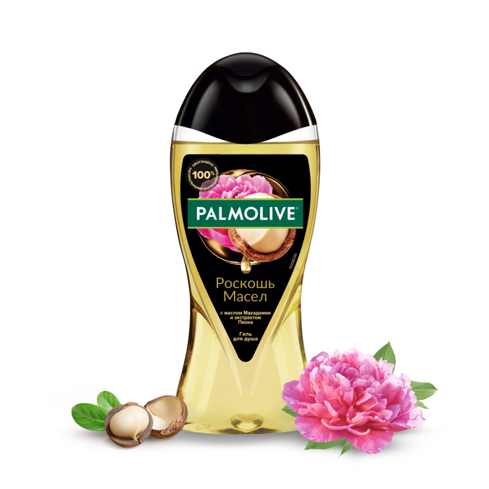 Гель для душа Palmolive Роскошь Масел с маслом Макадамии и экстрактом Пиона, 250мл