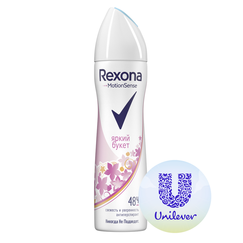 Дезодорант - антиперспирант Rexona \"Яркий букет\", 150 мл