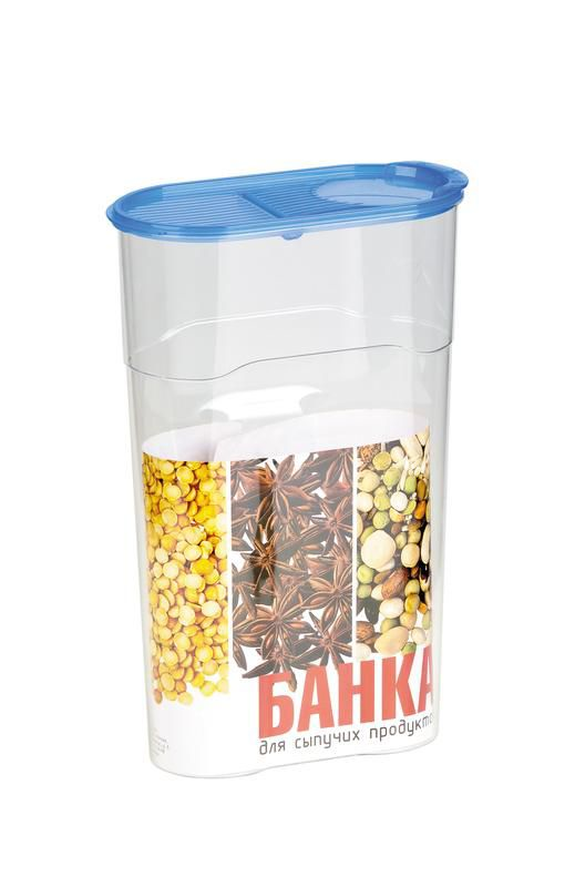 Банка ПОЛИМЕРБЫТ для сыпучих продуктов, 2,3л