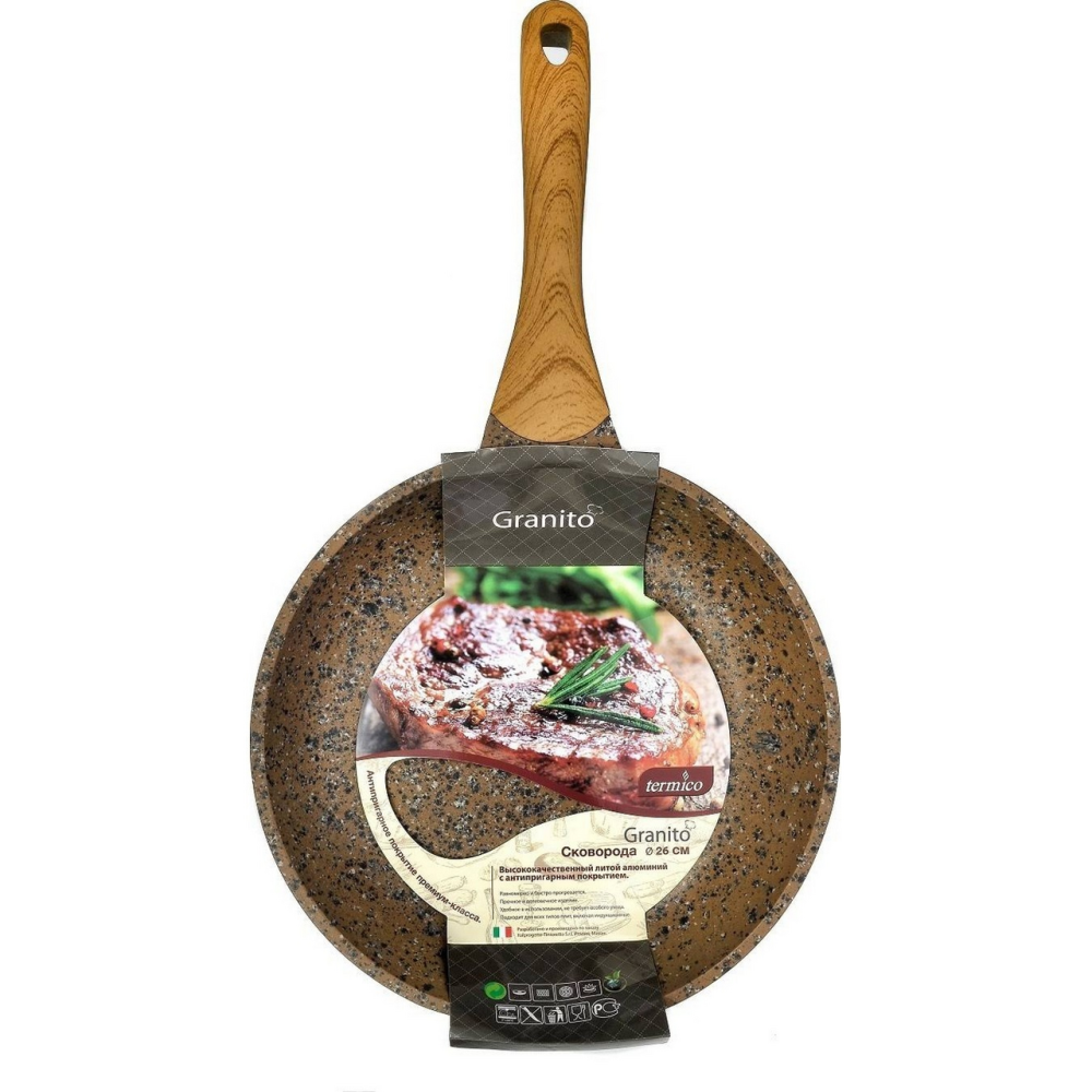 Сковорода Termico Granito с антипригарным покрытием