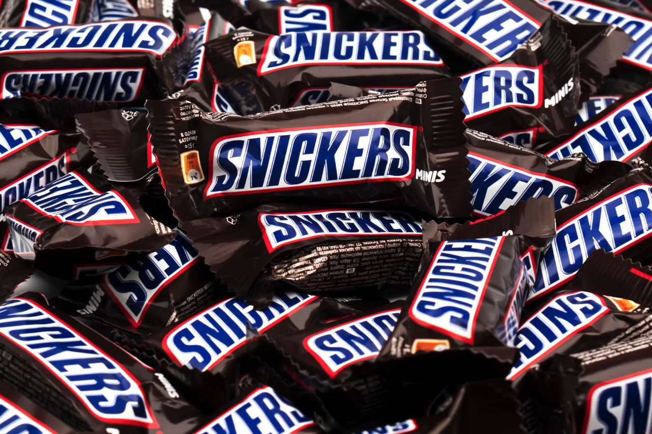 mini snickers bar