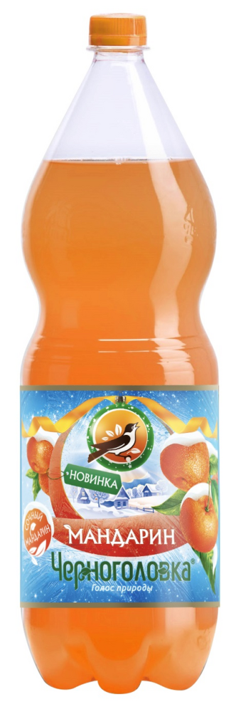 Напиток Напитки из черноголовки Мандарин сильногазированный, 2л