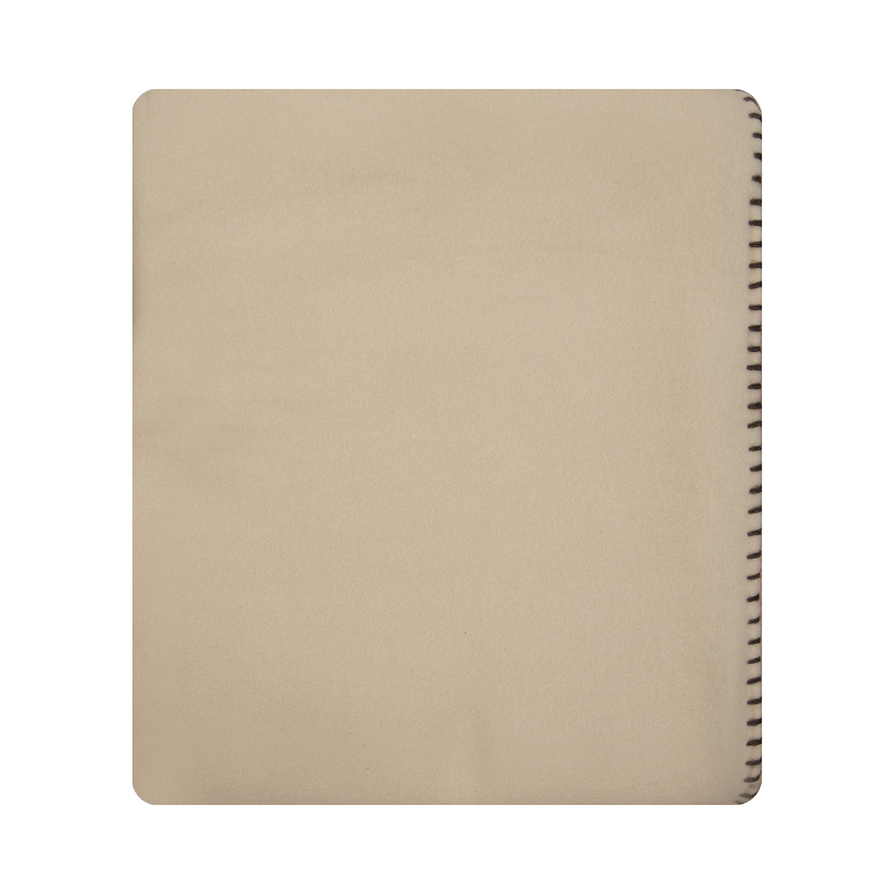 Tarrington House Плед флисовый бежевый, 130 х 170см