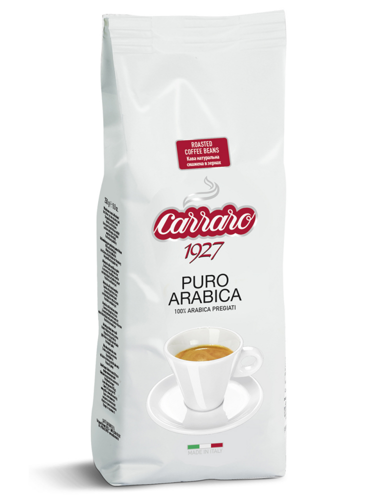 Кофе Carraro Arabica в зернах 500 г