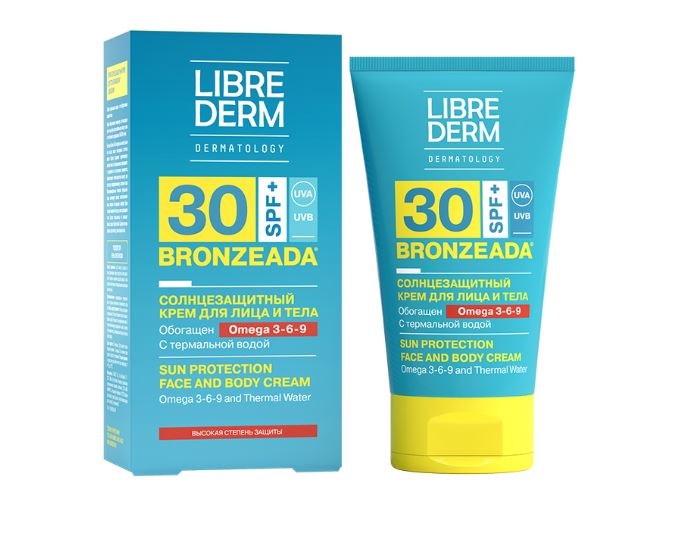 Крем Librederm солнцезащитный Spf30 мега 3-6-9, 150мл