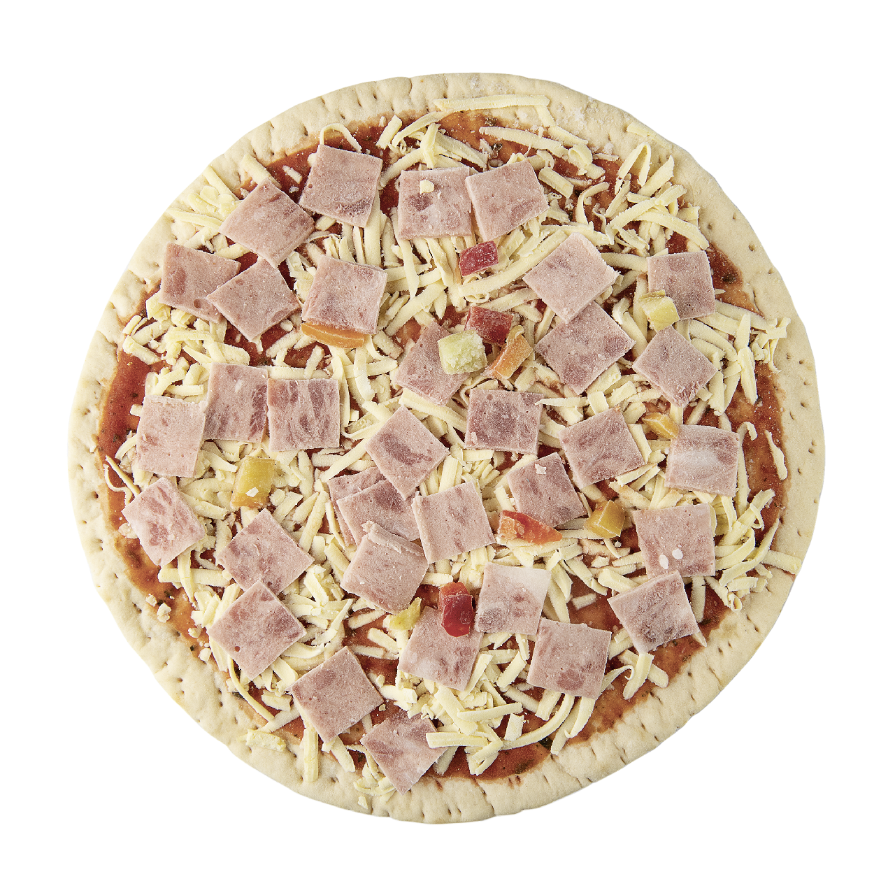 aro Пицца с ветчиной замороженная диаметр 235мм, 300г