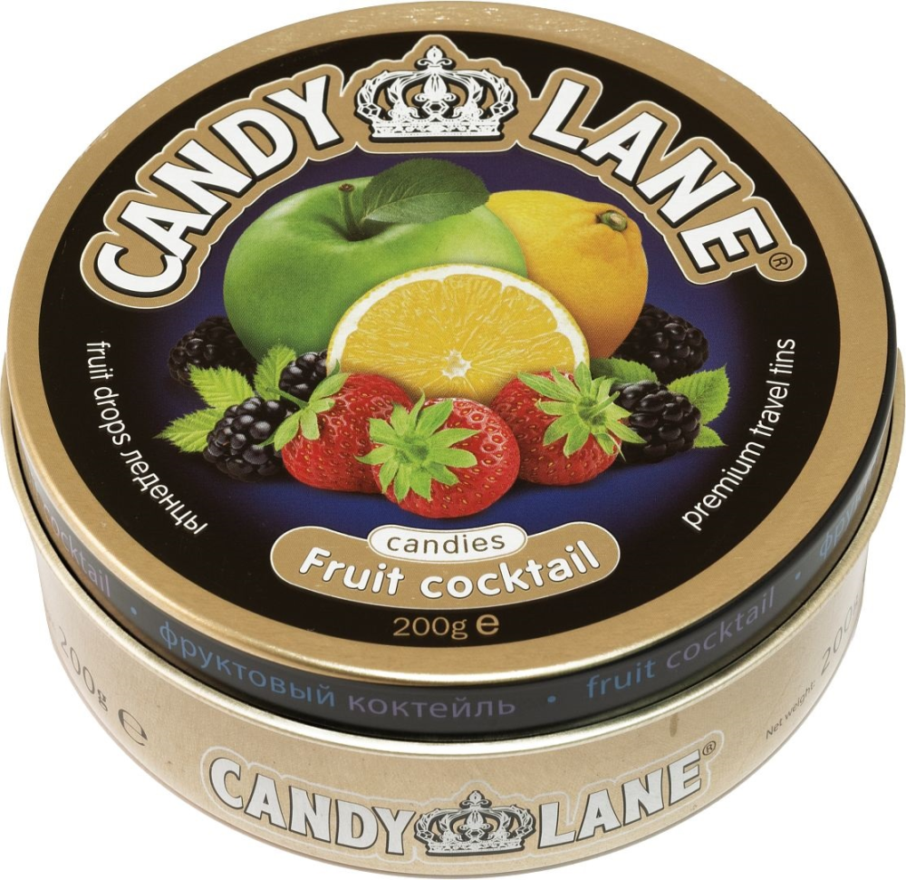 Леденцы Candy Lane Фруктовый коктейль, 200г