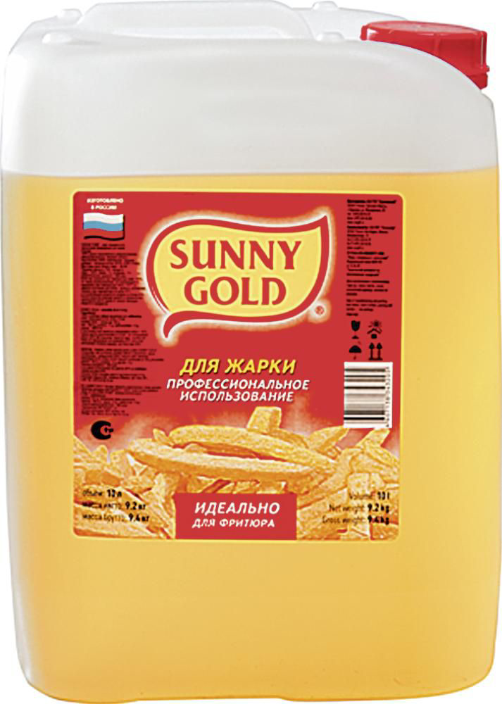Масло для фритюра SUNNY GOLD, 10 л
