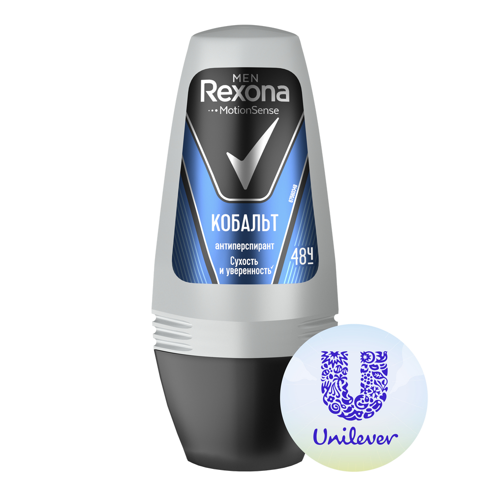 Дезодорант-антиперспирант Rexona Men Кобальт шариковый 50 мл