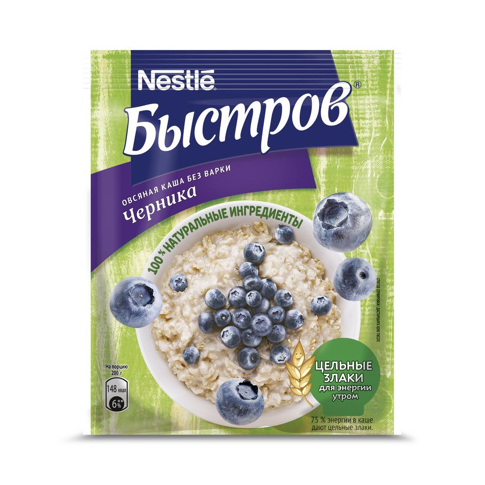 Каша Быстров овсяная Ассорти моментального приготовления 6*40г