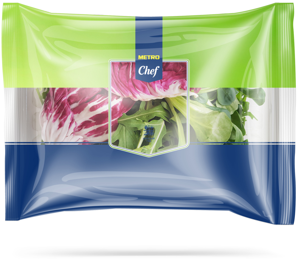 Салат Руккола-Корн-Радиччио Metro Chef 125 г