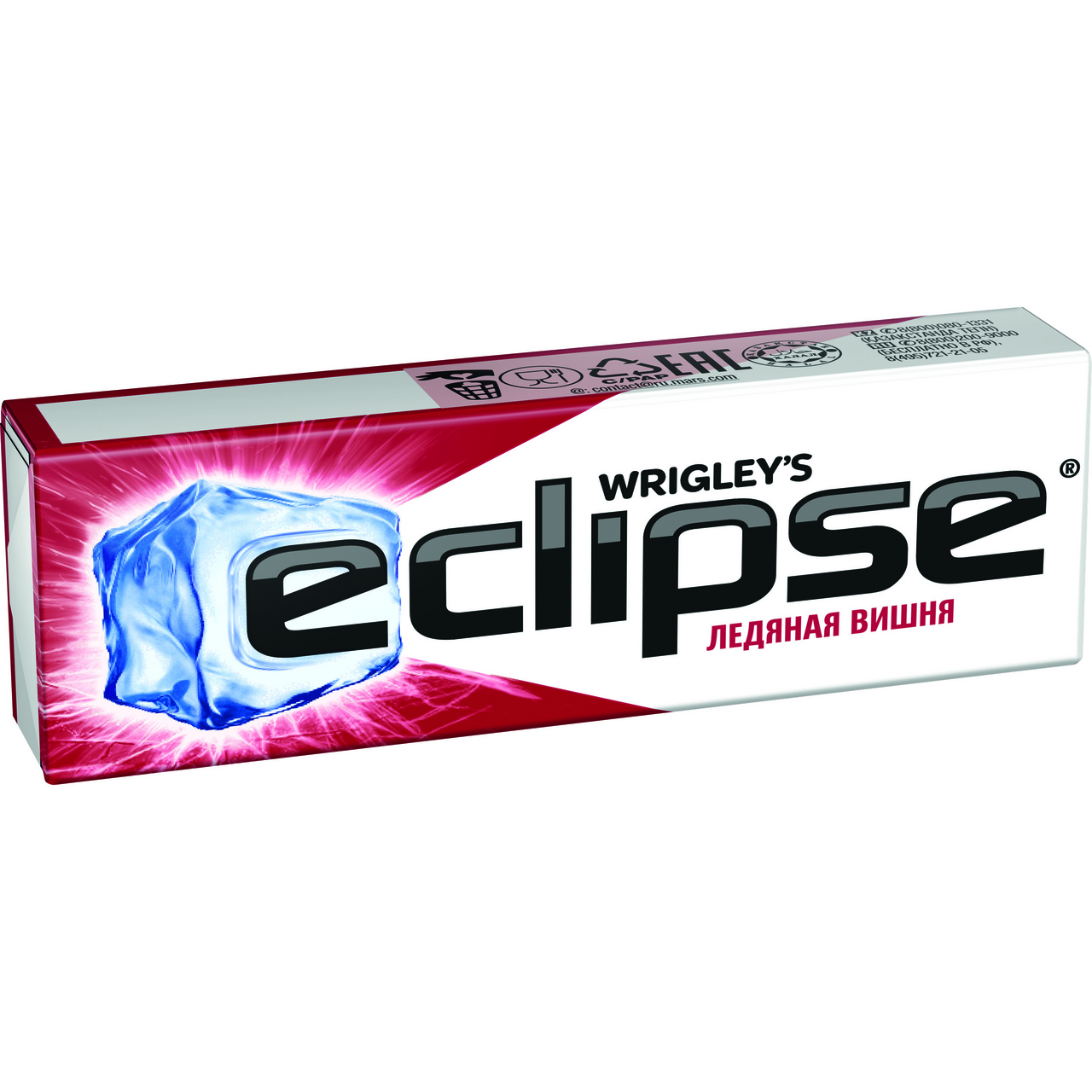 Жевательная резинка Eclipse Ледяная вишня, 14г