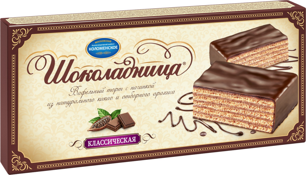 Торт Коломенское Шоколадница классическая, 240г