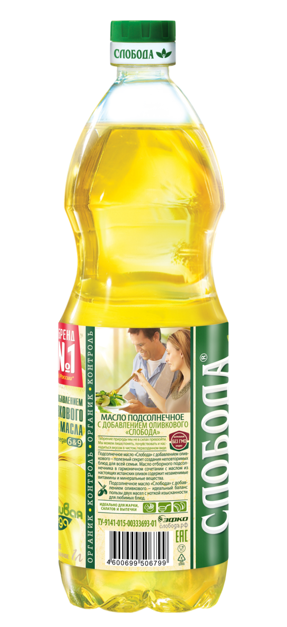 Масло Слобода "Оливковый микс" 1л