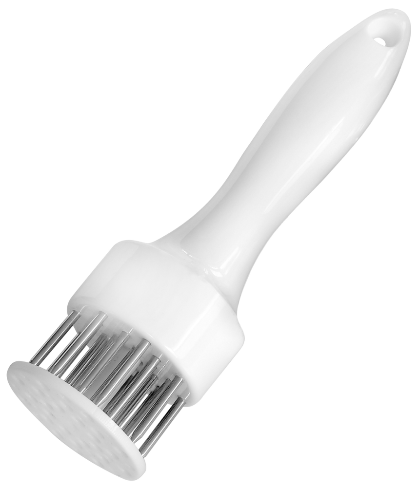 Приспособление для отбивания мяса Fackelmann белого цвета