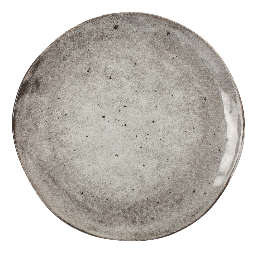 Тарелка Fioretta Stone Dark обеденная, 26см