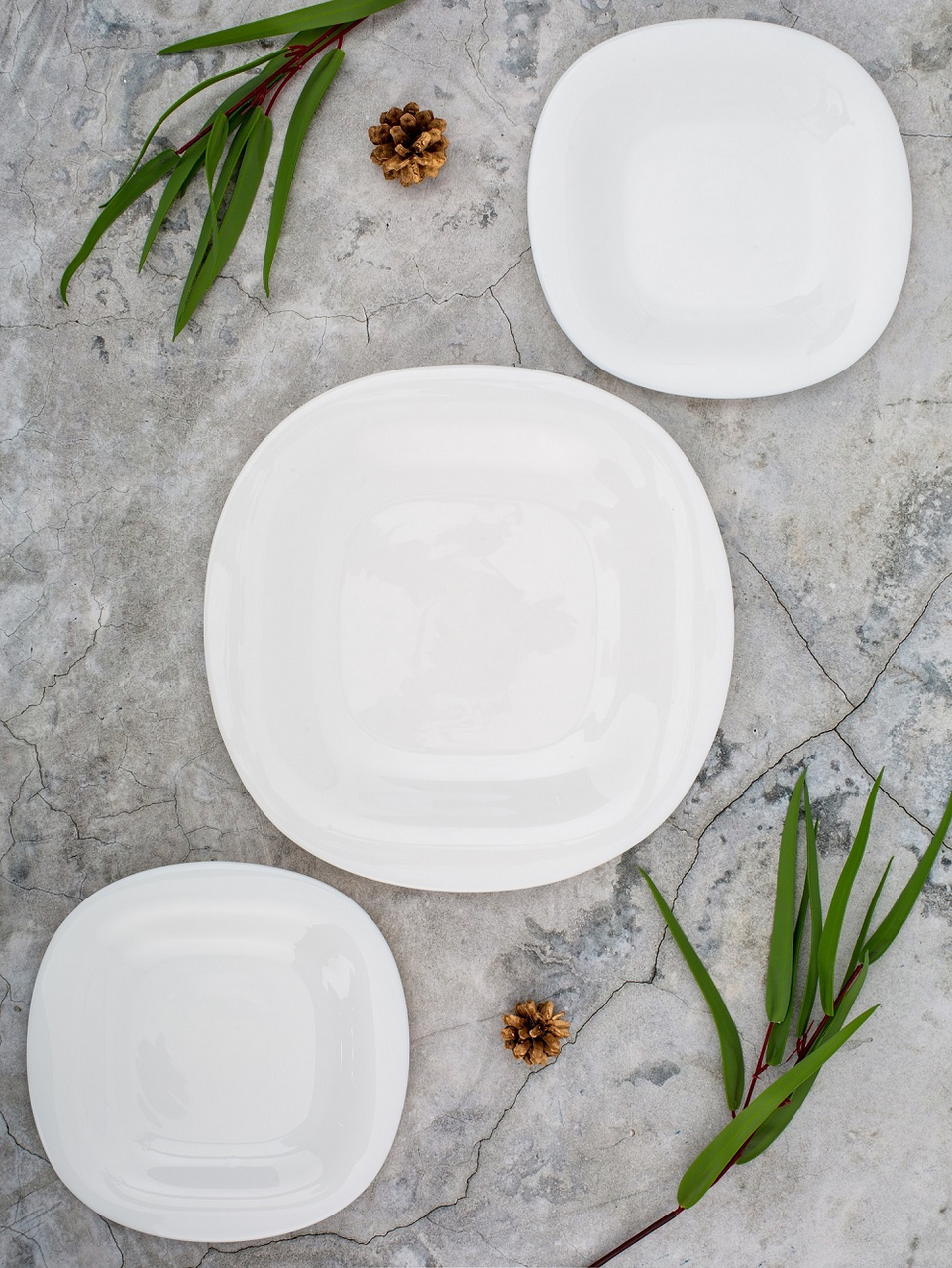 Тарелка десертная Luminarc Carine белая, 19см