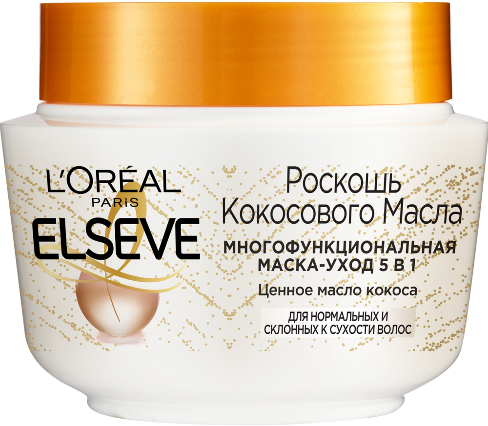 Бальзам L'oreal Elseve роскошь кокос масла, 300мл