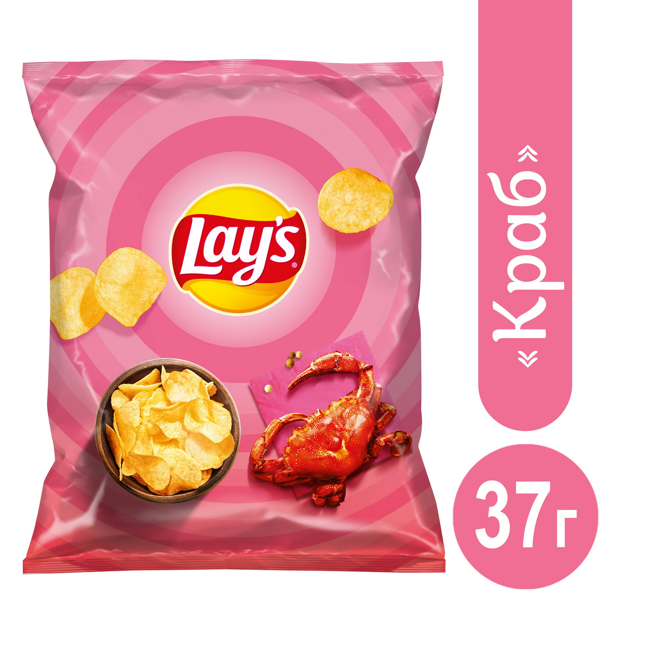 Чипсы Lay's Краб, 37г