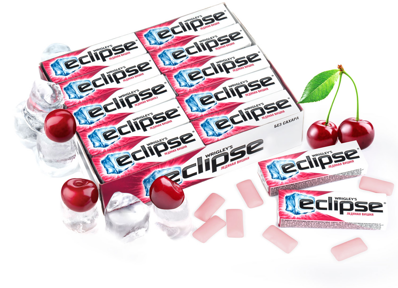 Жевательная резинка Eclipse Ледяная вишня, 14г