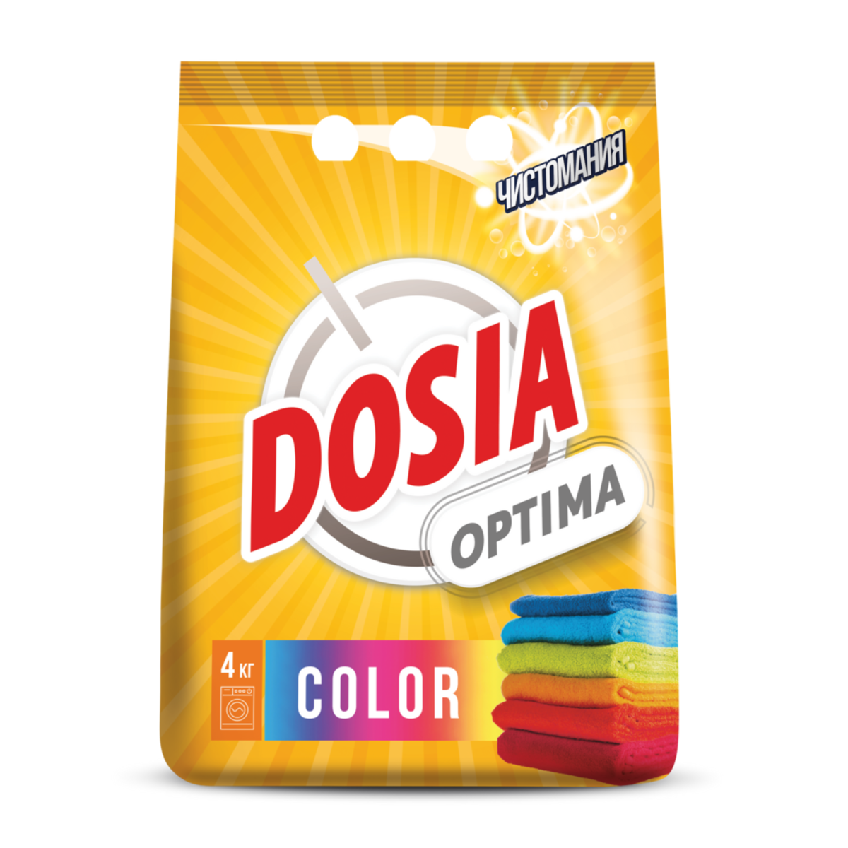 Стиральный порошок Dosia Optima Color, 4кг