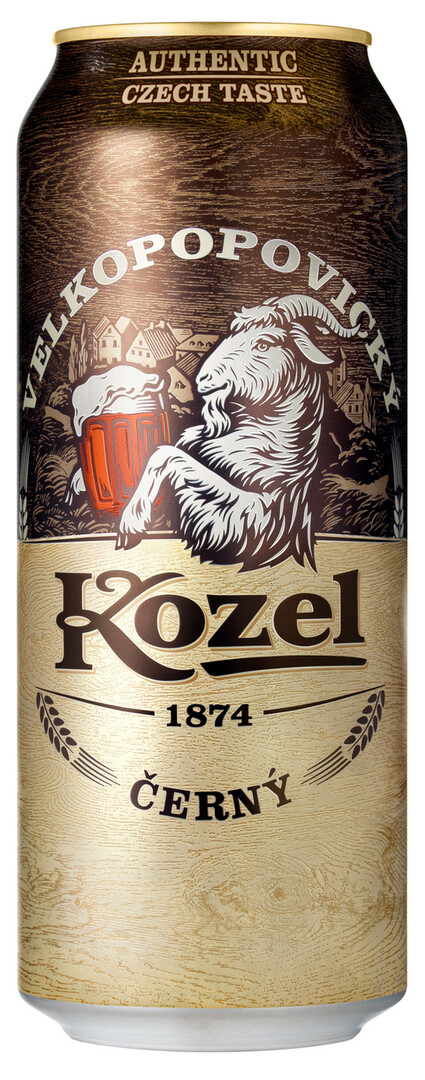 Пиво Velkopopovicky Kozel темное, 0.45л x 24 шт
