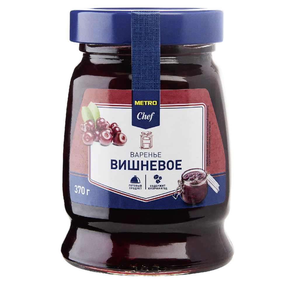 METRO Chef Варенье домашнее десертное вишня, 370г