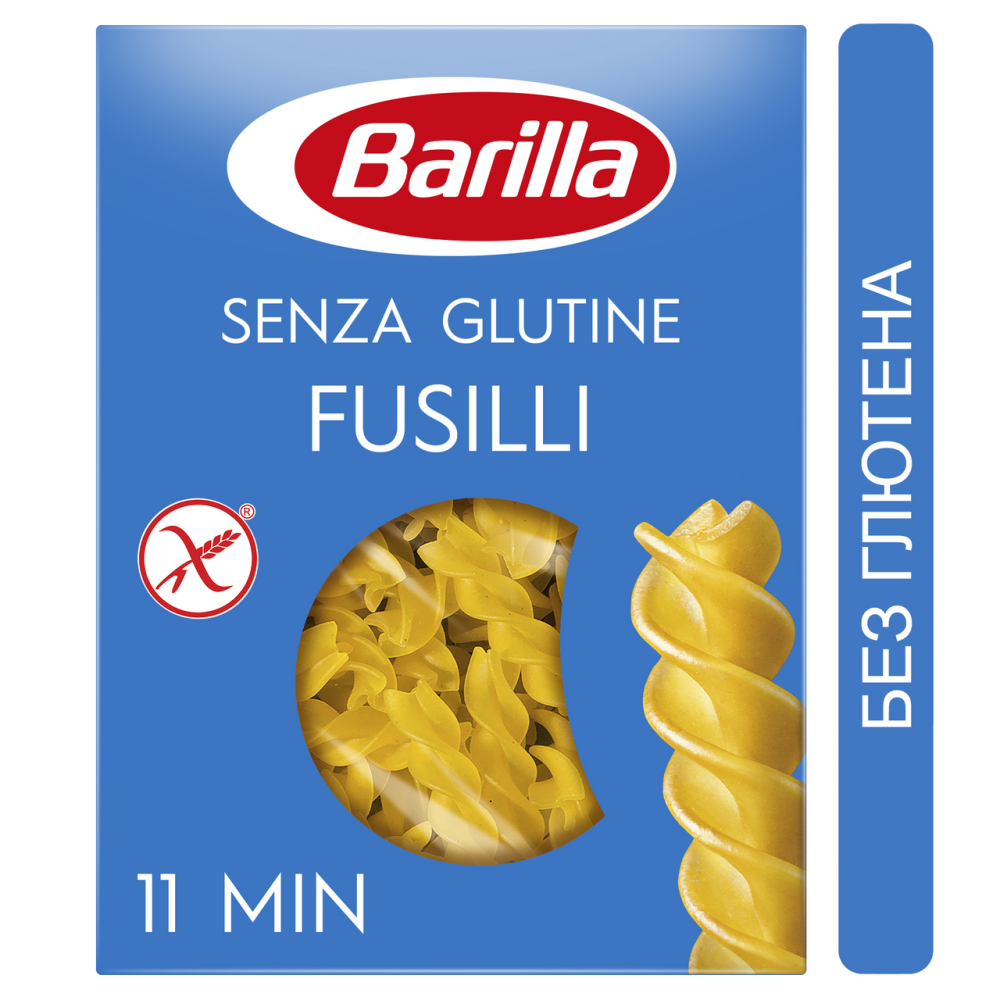 Макаронные изделия Barilla Фузилии без глютена, 400г