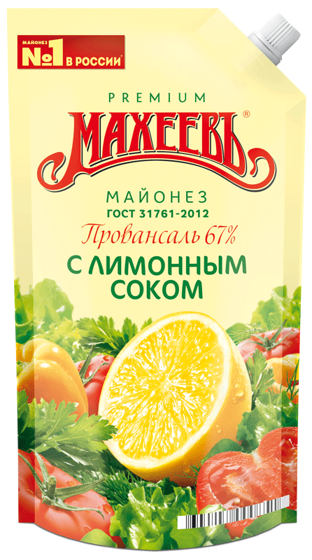 Майонез Махеевъ с лимонным соком 380г