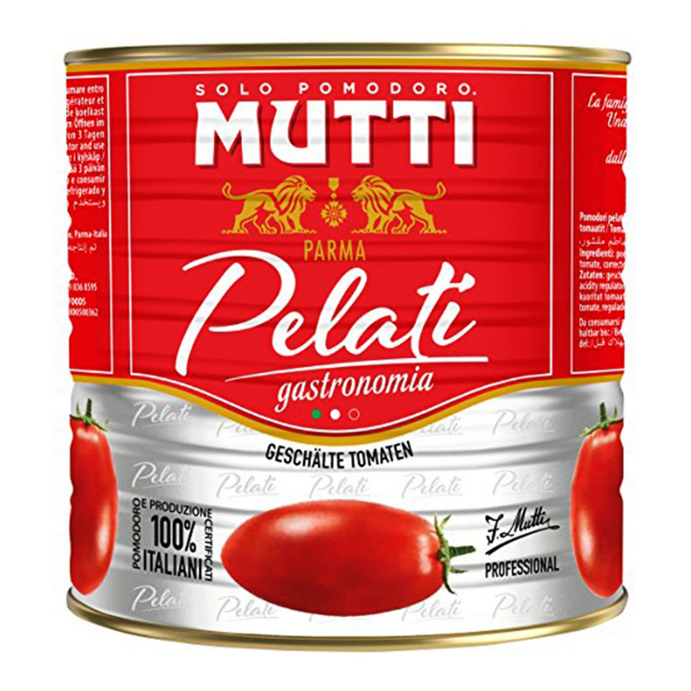 Томаты MUTTI очищенные целые, 2500г