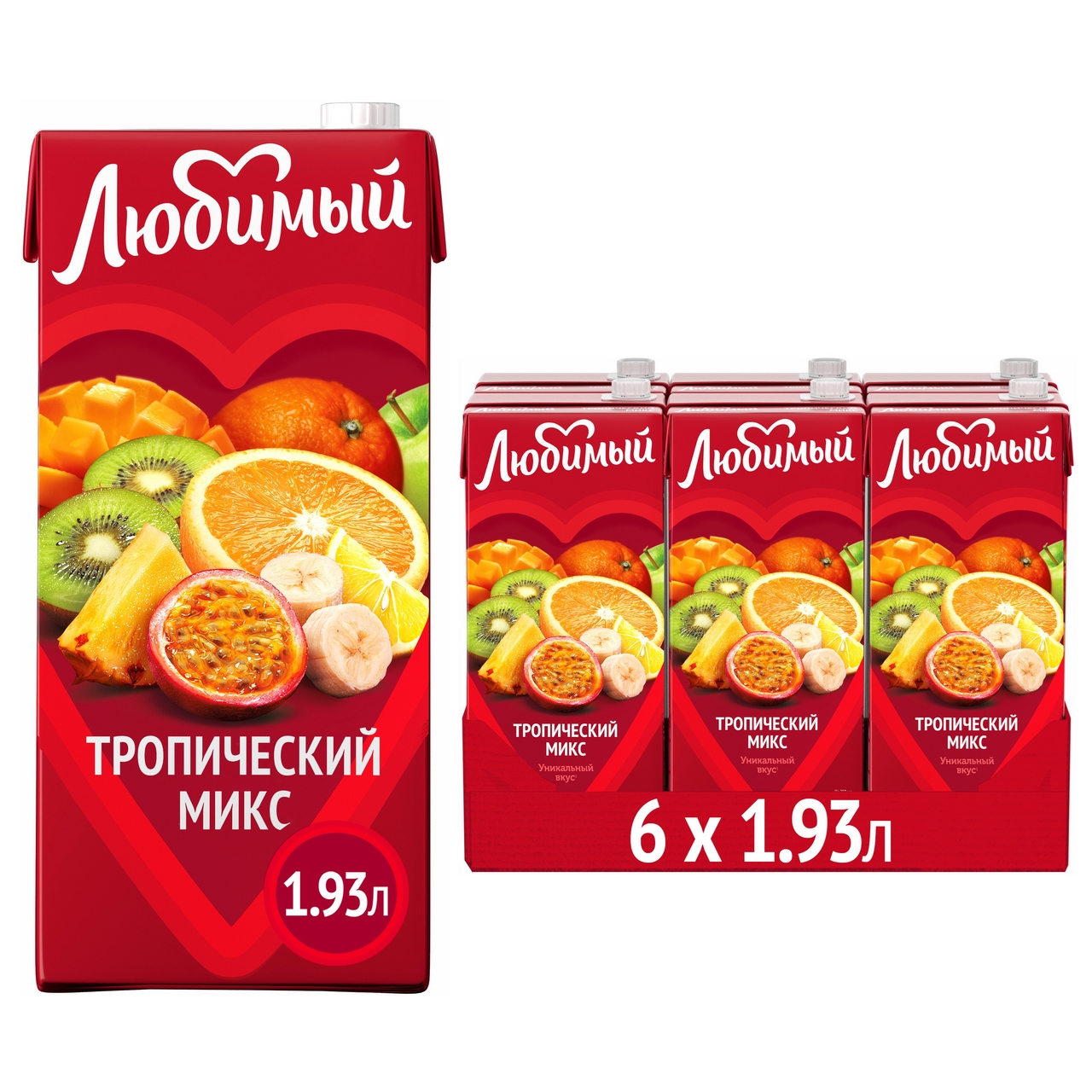 1,93Л СОК НАП ЛЮБИМЫЙ ТРОПИЧЕС