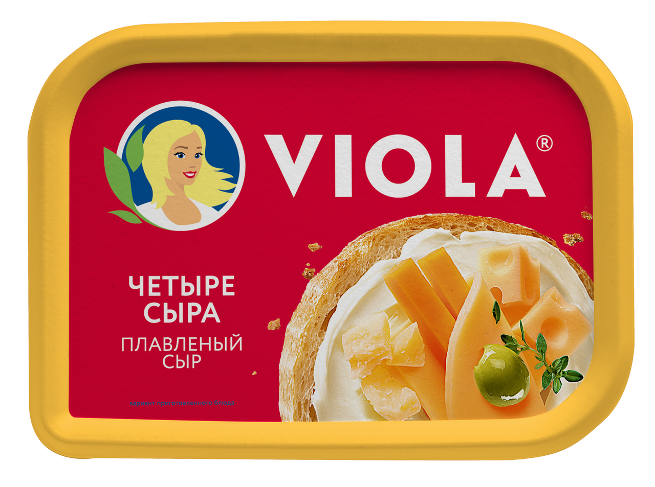 Сыр плавленый Viola четыре сыра 50%, 400г