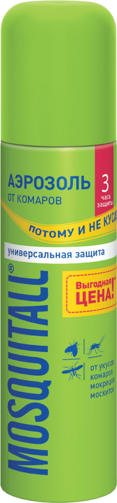 Аэрозоль Mosquitall Универсальная защита от комаров