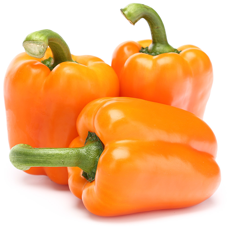 Перец оранжевый, ~80-200г/шт