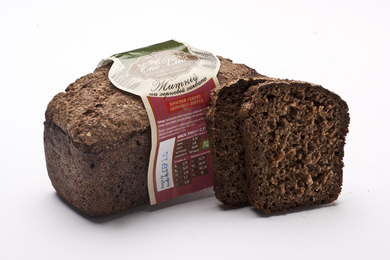 Хлеб Экохлеб ржаной на зерновой закваске, 330г
