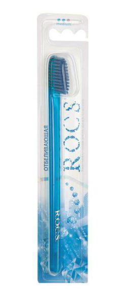 Зубная щетка R.O.C.S. отбеливающая средняя жесткость