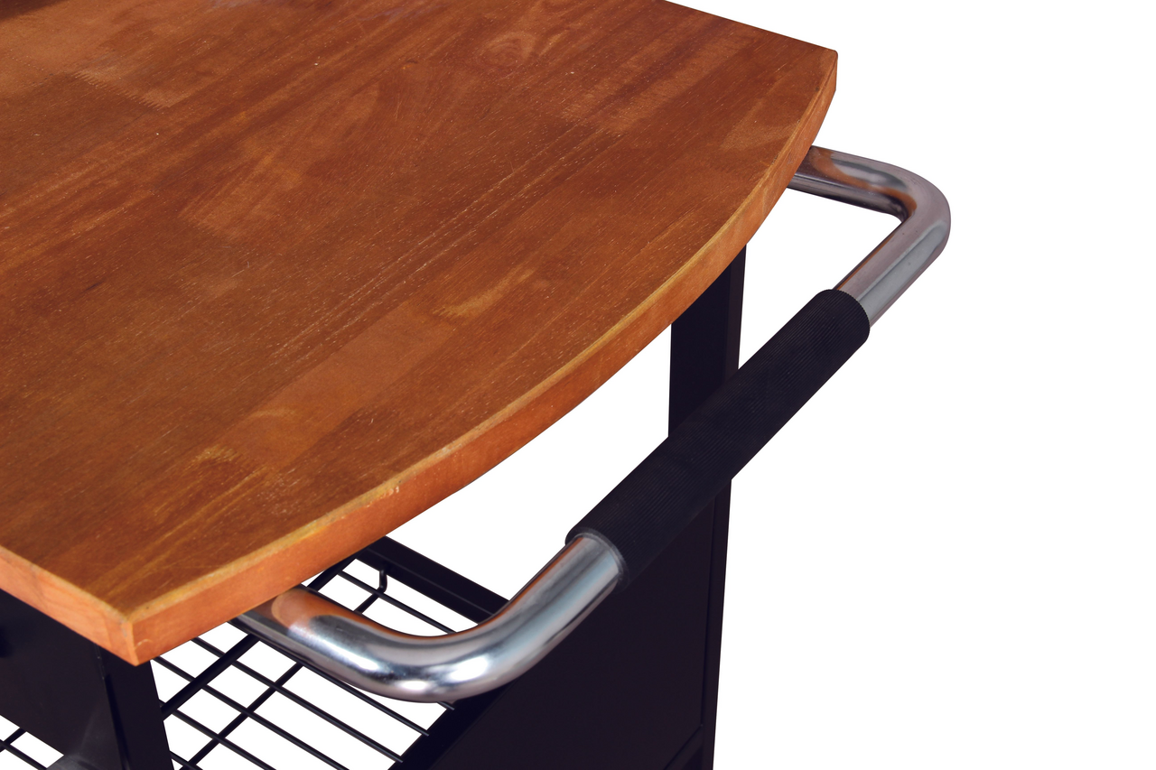 Гриль-тележка Tarrington House угольный со столом 104 x 61 x 133 см