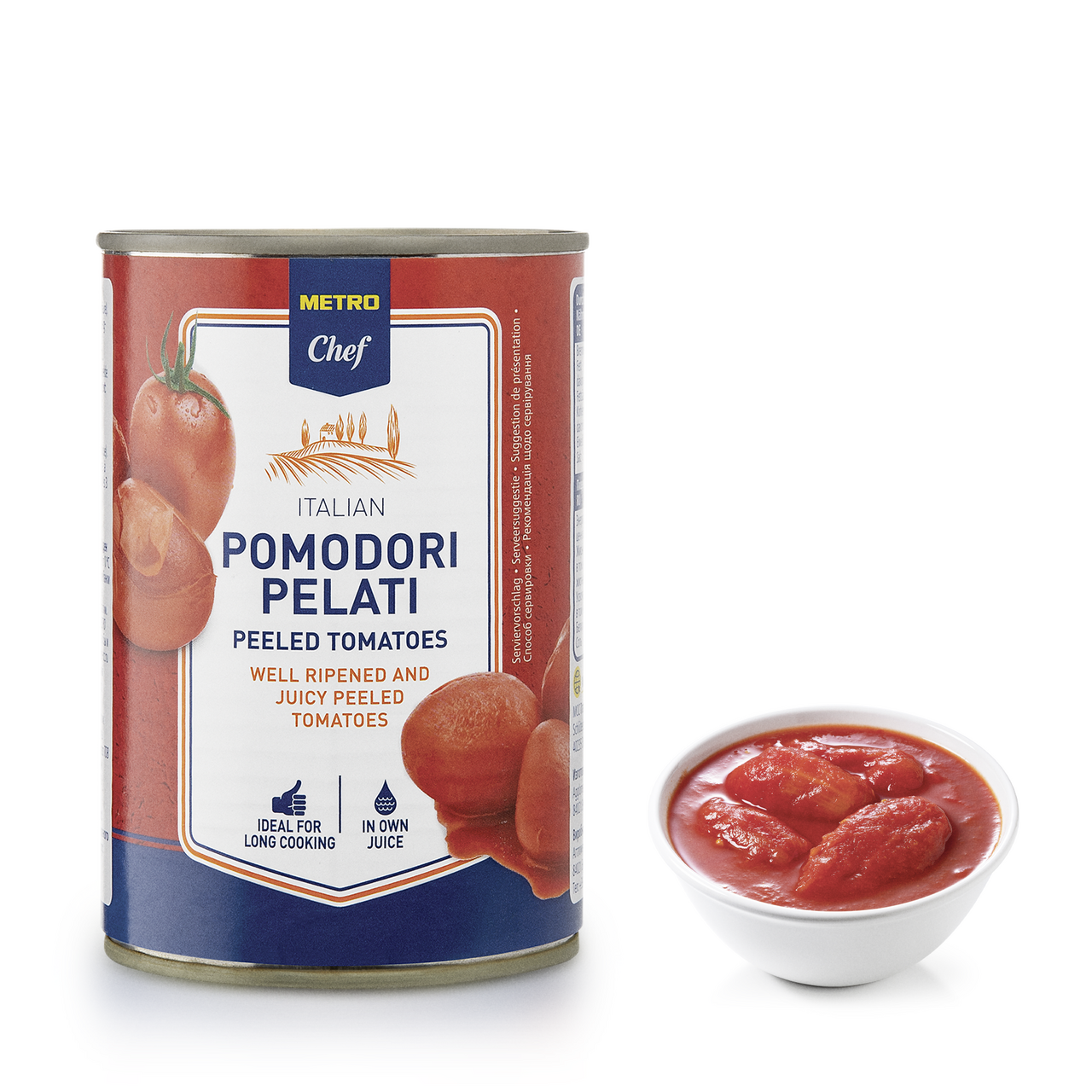 Томаты Fine Life стерилизованные очищенные в собственном соку 400 г