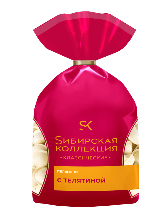 Пельмени Сибирская Коллекция с телятиной 700 г