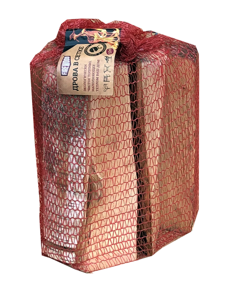 Дрова в сетке FIREWOOD, 10л
