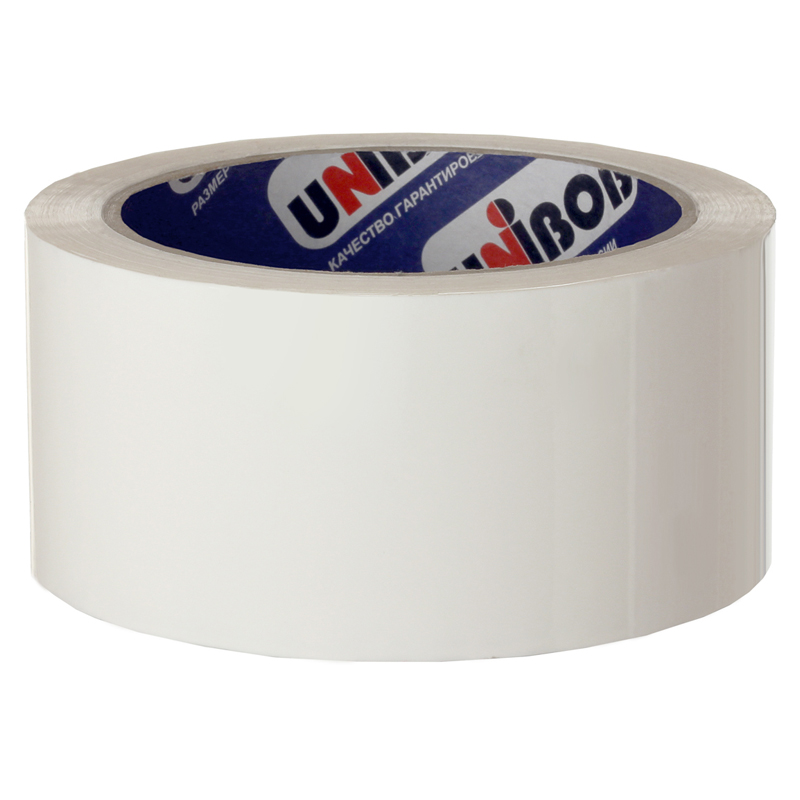 Лента Unibob клейкая цветная белая, 48 x 38см
